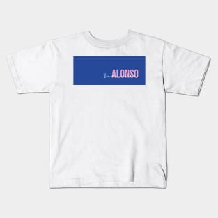 Fernando Alonso Driver Name - 2022 Season #5 Kids T-Shirt